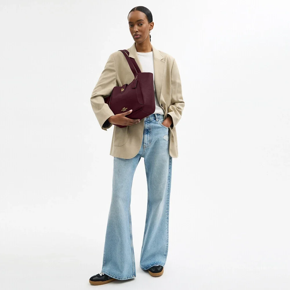 Coach Hadley Turnlock Tote Bag